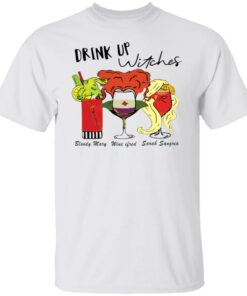 Drink up witches Bloody Mary Wine ifred Sarah Sangria shirt Shirt Sweatshirt Long Sleeve Hoodie Tank Mug 5