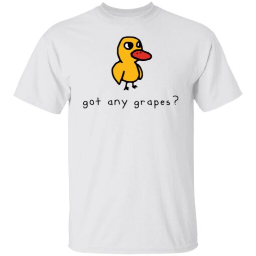 Duck got any grapes shirt Shirt Sweatshirt Long Sleeve Hoodie Tank Mug