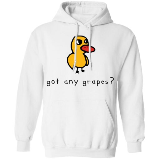 Duck got any grapes shirt Shirt Sweatshirt Long Sleeve Hoodie Tank Mug