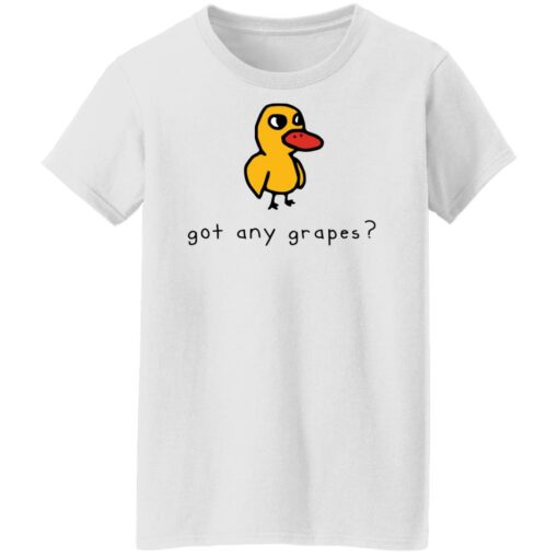 Duck got any grapes shirt Shirt Sweatshirt Long Sleeve Hoodie Tank Mug