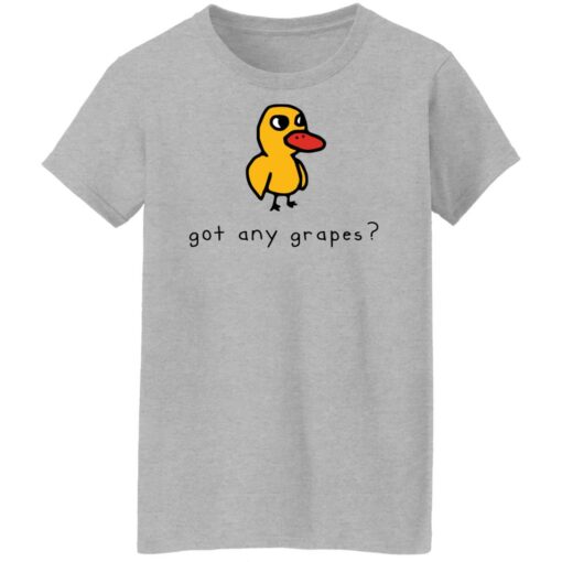 Duck got any grapes shirt Shirt Sweatshirt Long Sleeve Hoodie Tank Mug