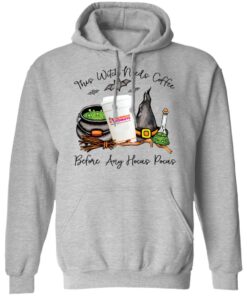 Dunkin donust this witch needs coffee before any Hocus Pocus shirt Shirt Sweatshirt Long Sleeve Hoodie Tank Mug