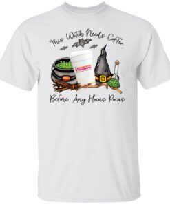 Dunkin donust this witch needs coffee before any Hocus Pocus shirt Shirt Sweatshirt Long Sleeve Hoodie Tank Mug 5