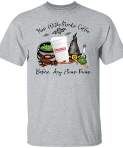 Dunkin donust this witch needs coffee before any Hocus Pocus shirt Shirt Sweatshirt Long Sleeve Hoodie Tank Mug 6