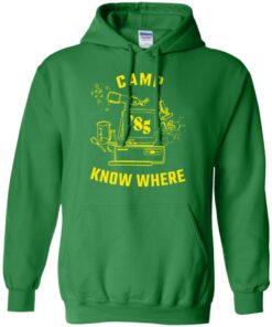 Dustin camp know where shirt Shirt Sweatshirt Long Sleeve Hoodie Tank Mug 5