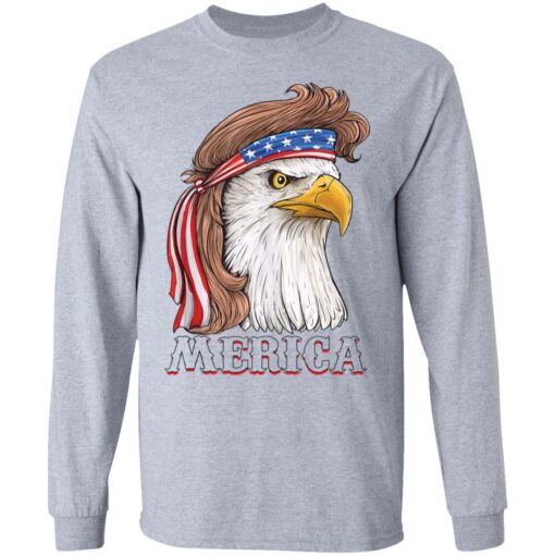 Eagle Mullet 4th of july flag shirt Shirt Sweatshirt Long Sleeve Hoodie Tank Mug – Tally’s Mojos