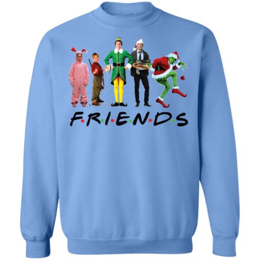 Elf friends christmas sweater Shirt Sweatshirt Long Sleeve Hoodie Tank Mug