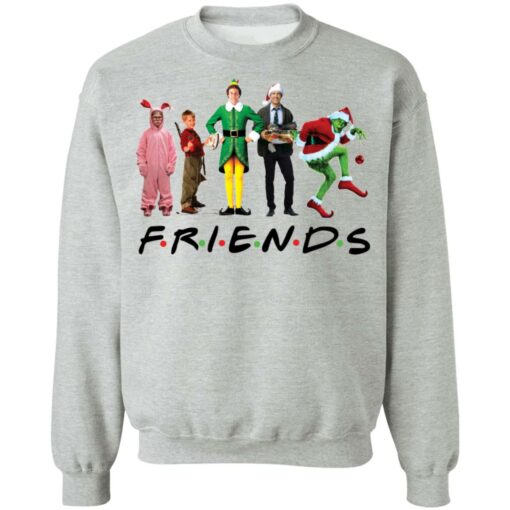 Elf friends christmas sweater Shirt Sweatshirt Long Sleeve Hoodie Tank Mug