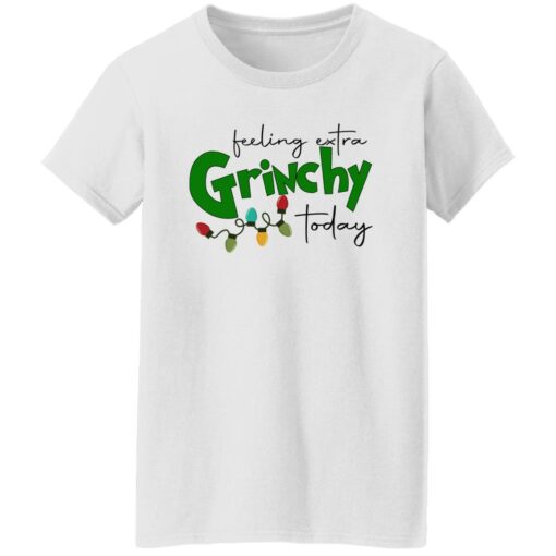 Feeling Extra Grinchy Today Sweatshirt Shirt Sweatshirt Long Sleeve Hoodie Tank Mug – Tally’s Mojos