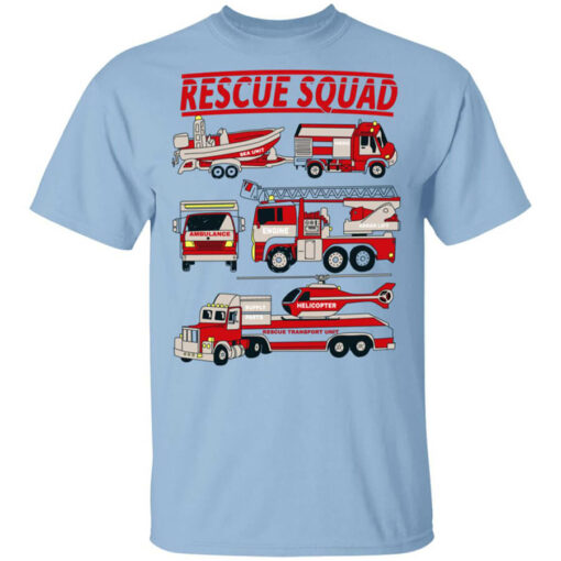 Fire Truck Rescue Squad T-Shirts, Hoodies, Long Sleeve Shirt Sweatshirt Long Sleeve Hoodie Tank Mug – Tally’s Mojos