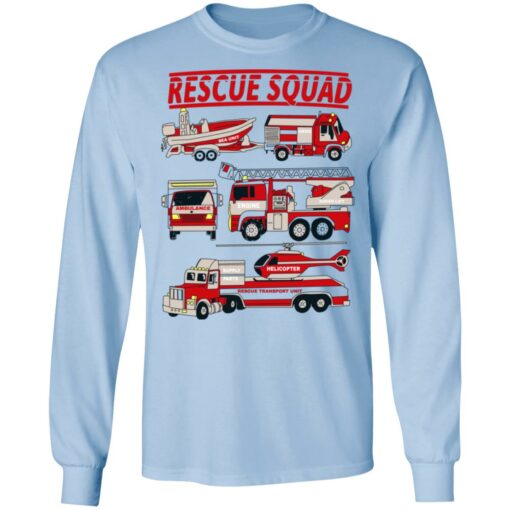 Fire Truck Rescue Squad T-Shirts, Hoodies, Long Sleeve Shirt Sweatshirt Long Sleeve Hoodie Tank Mug – Tally’s Mojos