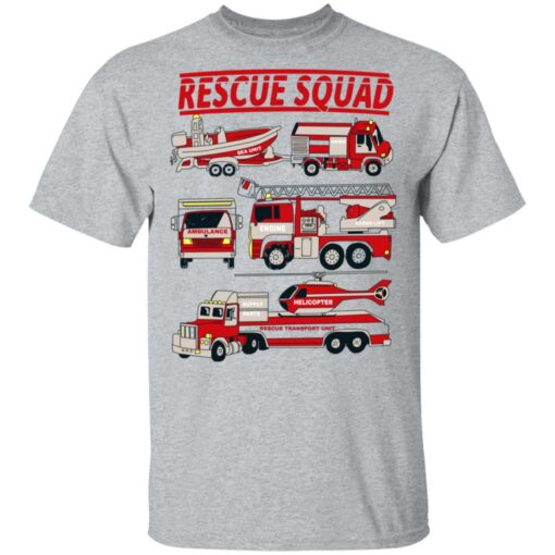 Fire Truck Rescue Squad T-Shirts, Hoodies, Long Sleeve Shirt Sweatshirt Long Sleeve Hoodie Tank Mug – Tally’s Mojos