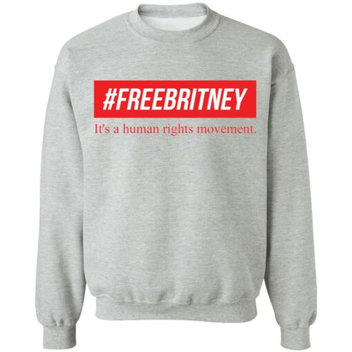 Free Britney it’s a human rights movement shirt Shirt Sweatshirt Long Sleeve Hoodie Tank Mug – Tally’s Mojos