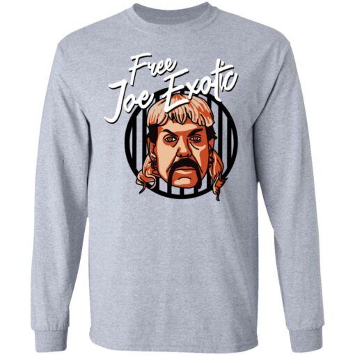 Free Joe Exotic T-Shirts, Hoodies, Long Sleeve Shirt Sweatshirt Long Sleeve Hoodie Tank Mug – Tally’s Mojos