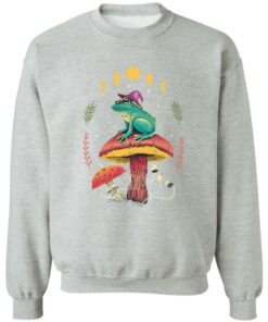 Frog And Mushroom Shirt Shirt Sweatshirt Long Sleeve Hoodie Tank Mug Tallys Mojos 3