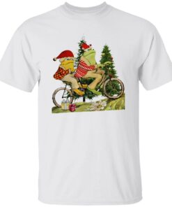 Frog And Toad On The Bike Christmas Shirt Shirt Sweatshirt Long Sleeve Hoodie Tank Mug – Tally’s Mojos