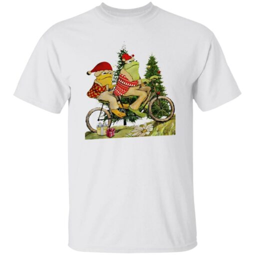 Frog And Toad On The Bike Christmas Shirt Shirt Sweatshirt Long Sleeve Hoodie Tank Mug – Tally’s Mojos