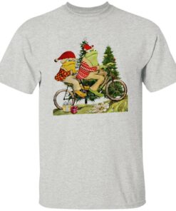 Frog And Toad On The Bike Christmas Shirt Shirt Sweatshirt Long Sleeve Hoodie Tank Mug – Tally’s Mojos