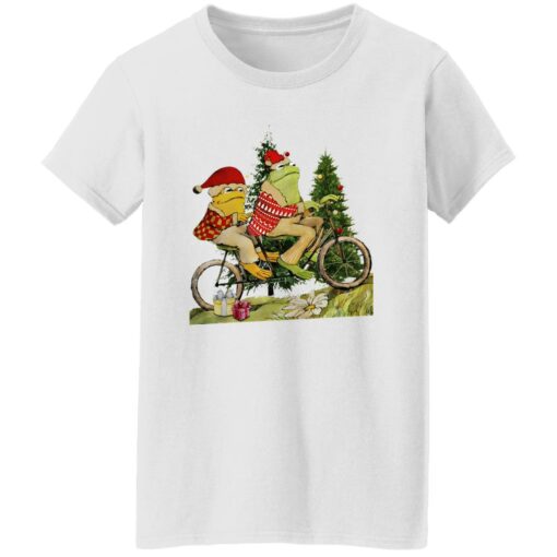 Frog And Toad On The Bike Christmas Shirt Shirt Sweatshirt Long Sleeve Hoodie Tank Mug – Tally’s Mojos