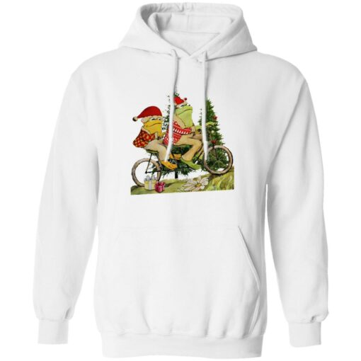 Frog And Toad On The Bike Christmas Shirt Shirt Sweatshirt Long Sleeve Hoodie Tank Mug – Tally’s Mojos