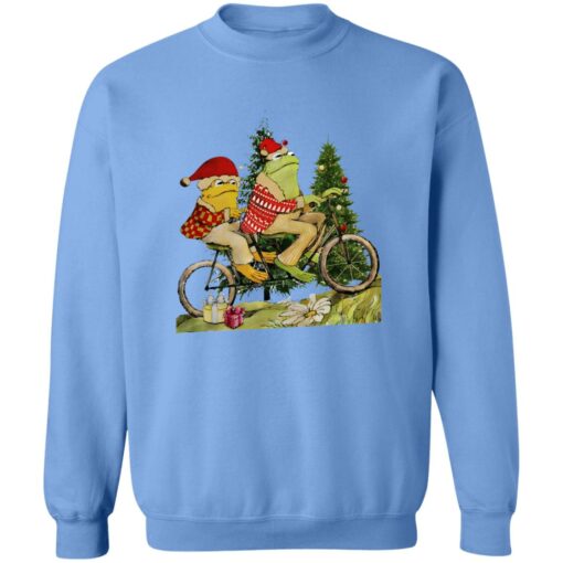 Frog And Toad On The Bike Christmas Shirt Shirt Sweatshirt Long Sleeve Hoodie Tank Mug – Tally’s Mojos