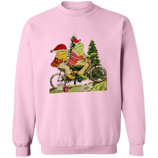 Frog And Toad On The Bike Christmas Shirt Shirt Sweatshirt Long Sleeve Hoodie Tank Mug – Tally’s Mojos