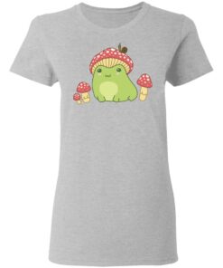 Frog with Mushroom hat and snail shirt Shirt Sweatshirt Long Sleeve Hoodie Tank Mug Tallys Mojos 8