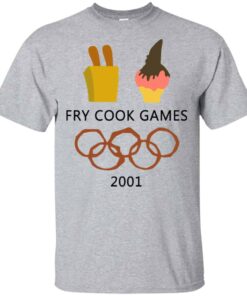 Fry Cook Games 2001 Shirt, Hoodie, Tank Shirt Sweatshirt Long Sleeve Hoodie Tank Mug – Tally’s Mojos