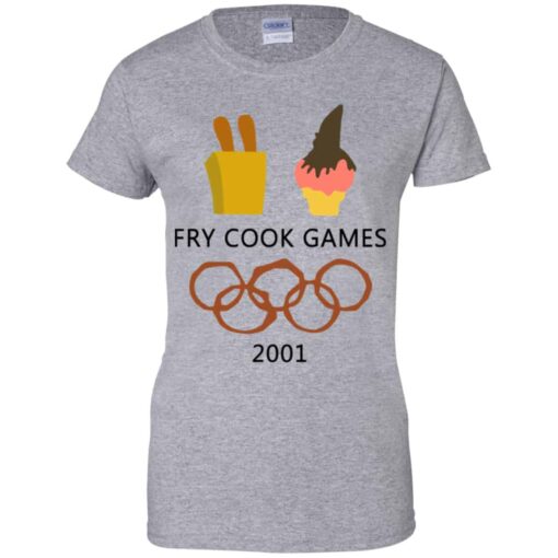 Fry Cook Games 2001 Shirt, Hoodie, Tank Shirt Sweatshirt Long Sleeve Hoodie Tank Mug – Tally’s Mojos