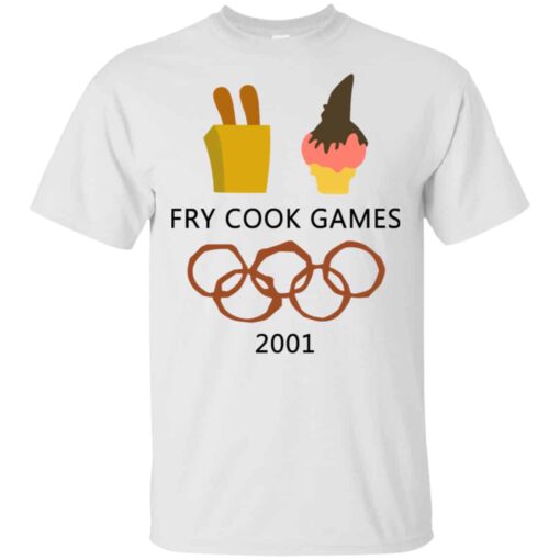 Fry Cook Games 2001 Shirt, Hoodie, Tank Shirt Sweatshirt Long Sleeve Hoodie Tank Mug – Tally’s Mojos