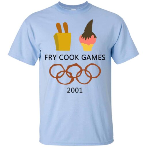 Fry Cook Games 2001 Shirt, Hoodie, Tank Shirt Sweatshirt Long Sleeve Hoodie Tank Mug – Tally’s Mojos