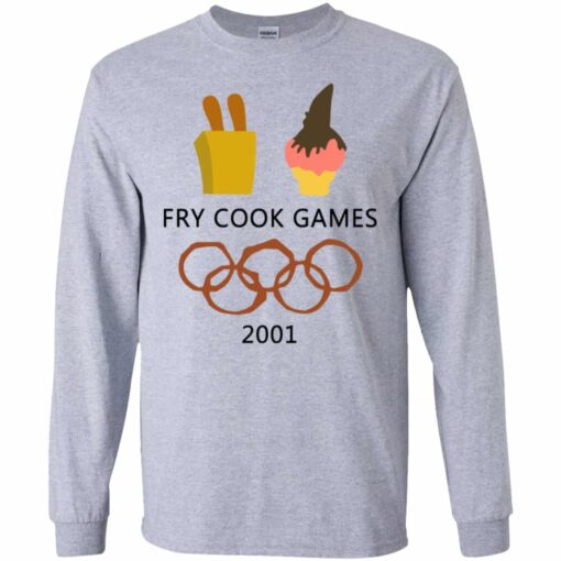 Fry Cook Games 2001 Shirt, Hoodie, Tank Shirt Sweatshirt Long Sleeve Hoodie Tank Mug – Tally’s Mojos