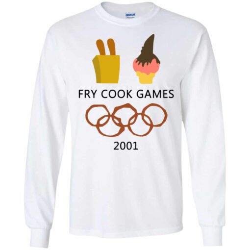 Fry Cook Games 2001 Shirt, Hoodie, Tank Shirt Sweatshirt Long Sleeve Hoodie Tank Mug – Tally’s Mojos