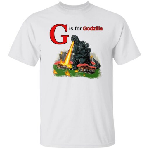 G is for Godzilla shirt Shirt Sweatshirt Long Sleeve Hoodie Tank Mug – Tally’s Mojos