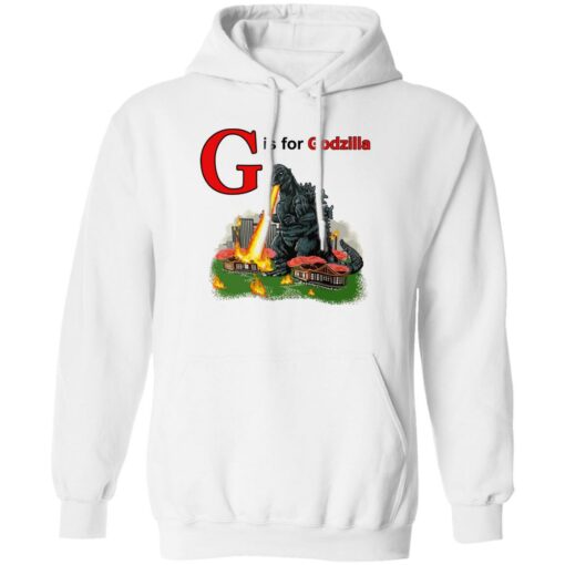 G is for Godzilla shirt Shirt Sweatshirt Long Sleeve Hoodie Tank Mug – Tally’s Mojos