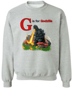 G is for Godzilla shirt Shirt Sweatshirt Long Sleeve Hoodie Tank Mug Tallys Mojos 3