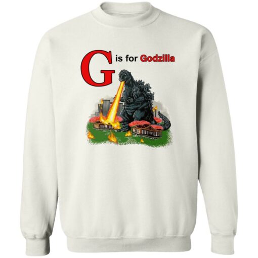 G is for Godzilla shirt Shirt Sweatshirt Long Sleeve Hoodie Tank Mug – Tally’s Mojos