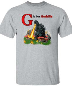 G is for Godzilla shirt Shirt Sweatshirt Long Sleeve Hoodie Tank Mug Tallys Mojos 5