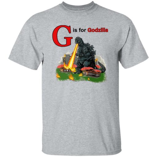 G is for Godzilla shirt Shirt Sweatshirt Long Sleeve Hoodie Tank Mug – Tally’s Mojos