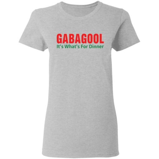 Gabagool it’s what’s for dinner shirt Shirt Sweatshirt Long Sleeve Hoodie Tank Mug – Tally’s Mojos