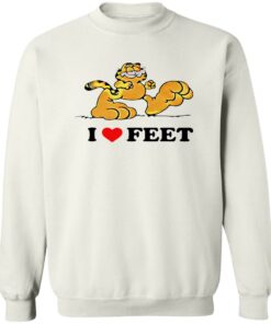 Garfield I Love Feet Shirt Shirt Sweatshirt Long Sleeve Hoodie Tank Mug Tallys Mojos 4