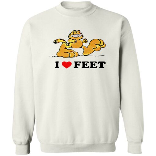 Garfield I Love Feet Shirt Shirt Sweatshirt Long Sleeve Hoodie Tank Mug – Tally’s Mojos