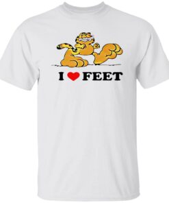 Garfield I Love Feet Shirt Shirt Sweatshirt Long Sleeve Hoodie Tank Mug Tallys Mojos 5