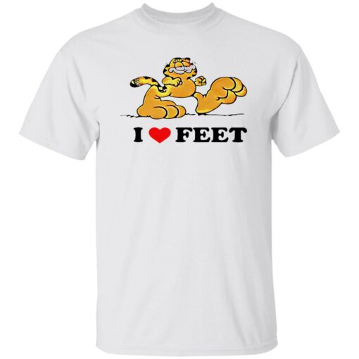 Garfield I Love Feet Shirt Shirt Sweatshirt Long Sleeve Hoodie Tank Mug – Tally’s Mojos