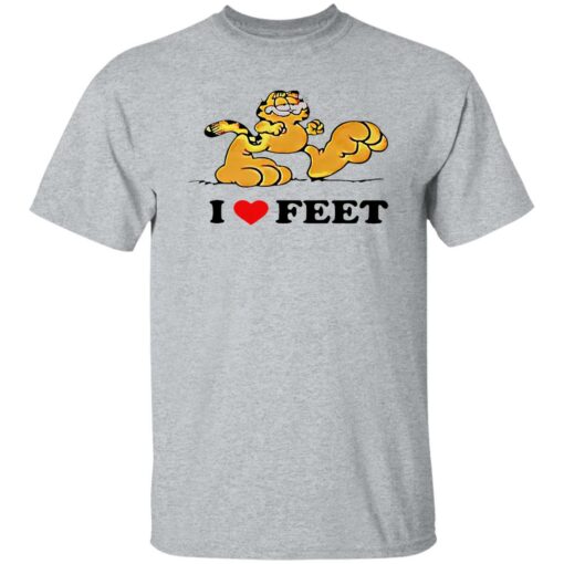 Garfield I Love Feet Shirt Shirt Sweatshirt Long Sleeve Hoodie Tank Mug – Tally’s Mojos