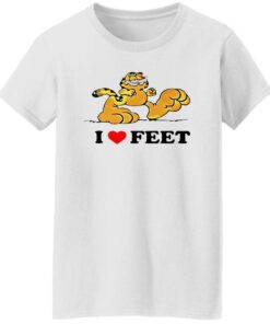 Garfield I Love Feet Shirt Shirt Sweatshirt Long Sleeve Hoodie Tank Mug Tallys Mojos 7