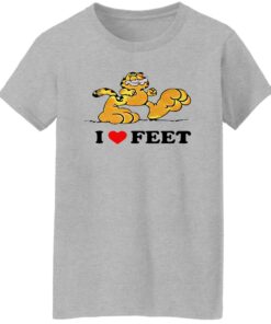 Garfield I Love Feet Shirt Shirt Sweatshirt Long Sleeve Hoodie Tank Mug Tallys Mojos 8