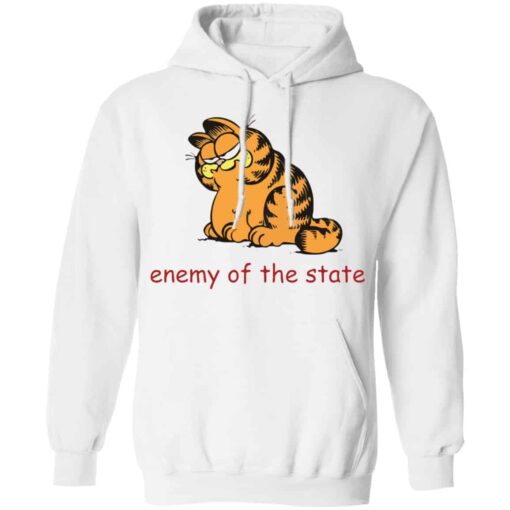 Garfield enemy of the state shirt Shirt Sweatshirt Long Sleeve Hoodie Tank Mug – Tally’s Mojos