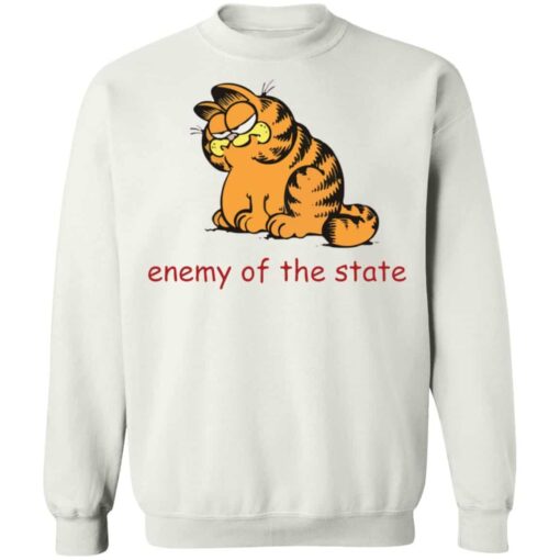 Garfield enemy of the state shirt Shirt Sweatshirt Long Sleeve Hoodie Tank Mug – Tally’s Mojos