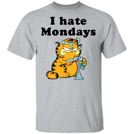 Garfield i hate mondays shirt Shirt Sweatshirt Long Sleeve Hoodie Tank Mug – Tally’s Mojos